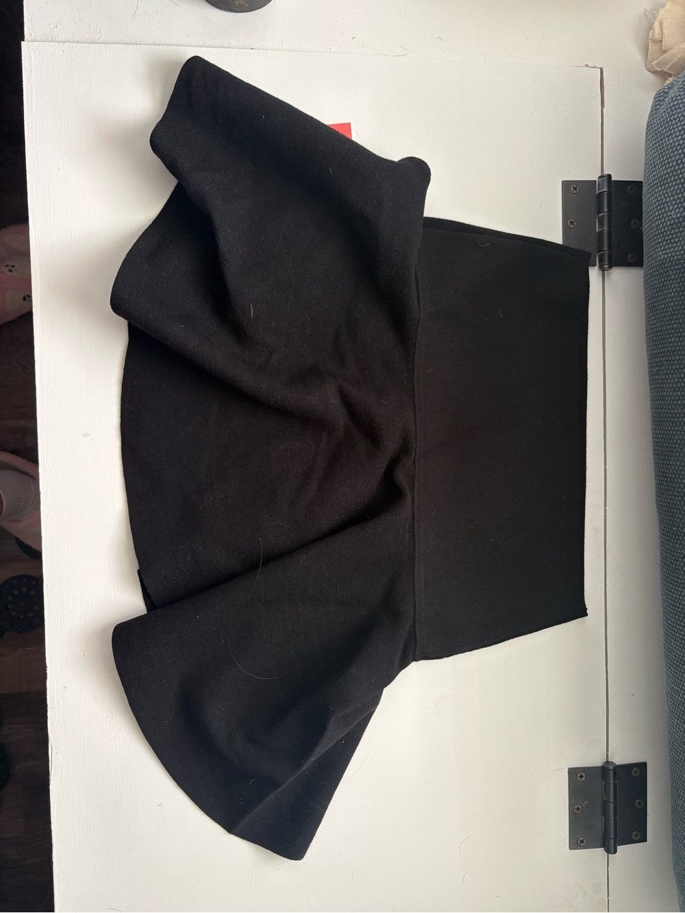 Steve Madden Black Circle Skater Mini Skirt